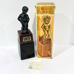 Vintage Artmark Master Piece Battery Operated Liquor Dispenser Peeing Boy Figure